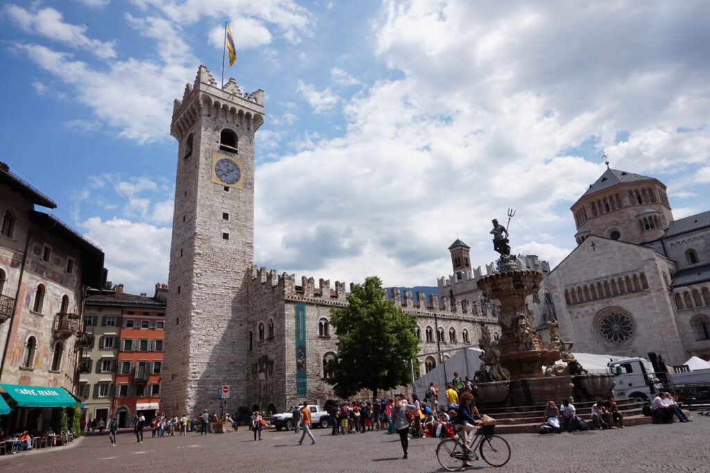 Centro storico di Trento, palazzi e vie del centro