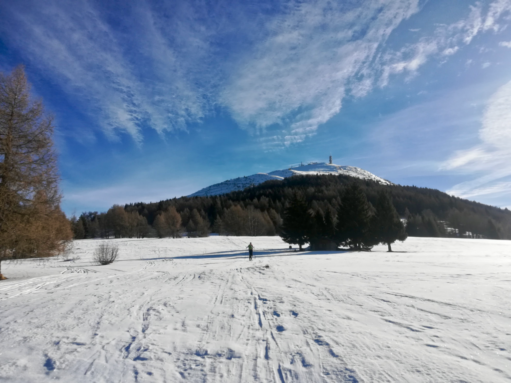 Verso cima Palon, riserva naturale Tre Cime del Monte Bondone, Trentino